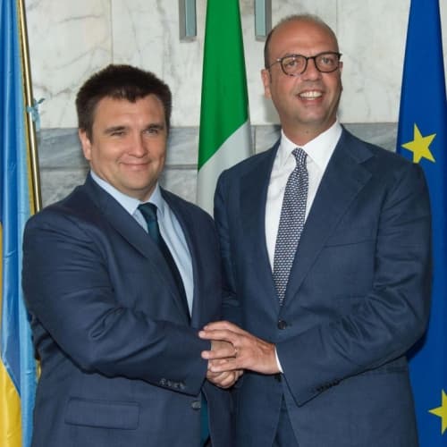 Incontro Italia - Ucraina alla Farnesina