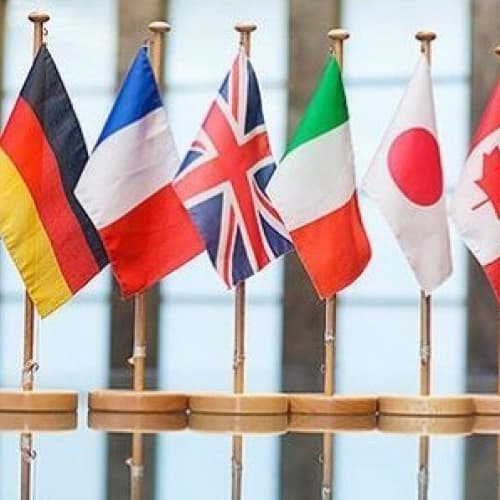 Il Ministro degli Esteri ucraino per la prima volta al G7