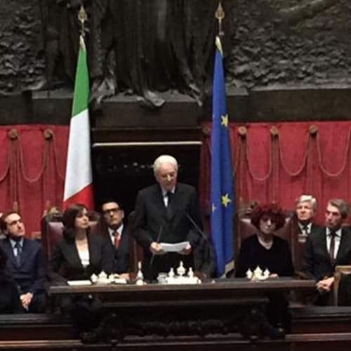 Новообраний президент Італії склав присягу