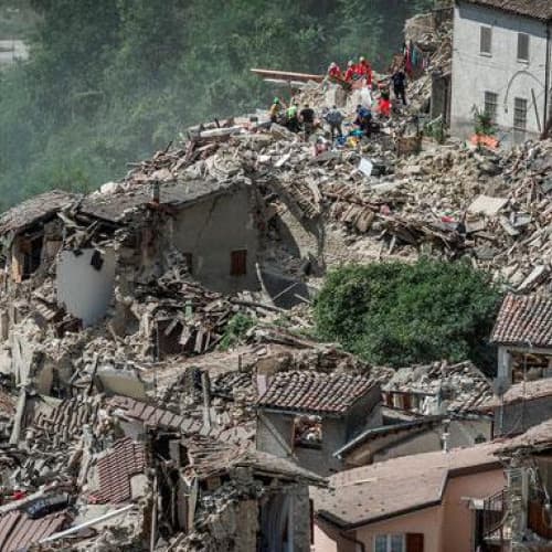 Новий потужний землетрус в італії