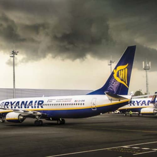 Ryanair отримав дозвіл на рейси Італія-Україна до 13 липня