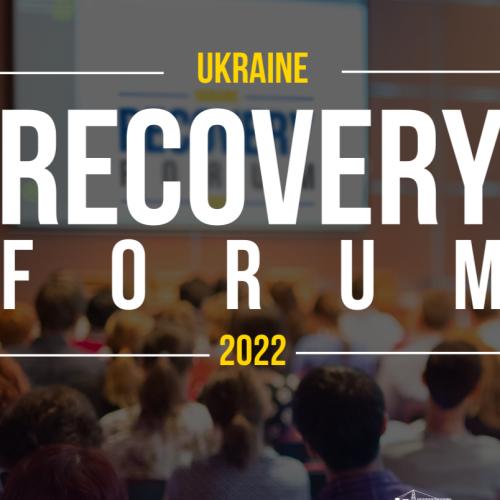 Recovery Forum Ukraine 2022