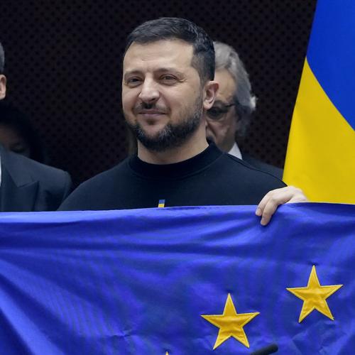 Zelensky a Bruxelles