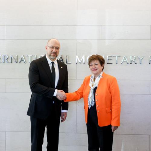 Ucraina-FMI: incontro tra Shmyhal e Georgieva