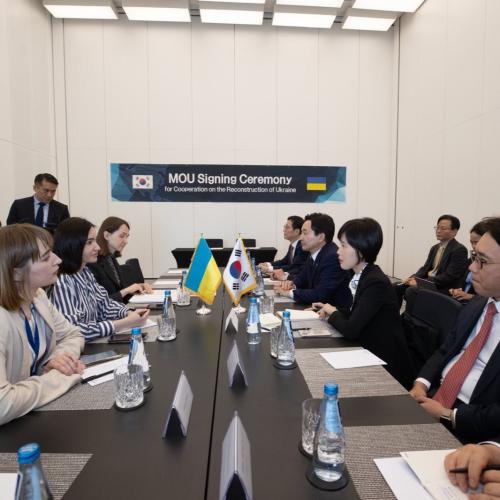Ucraina-Corea del Sud: firmato memorandum per la ricostruzione