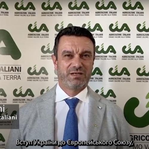 Reconstruction of Ukraine - Intervista Presidente Fini di Cia-Agricoltori Italiani