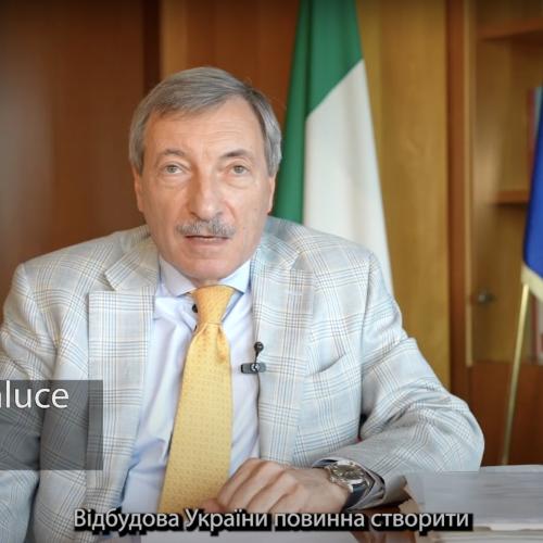 Reconstruction of Ukraine - Intervista Presidente Dialuce di ENEA