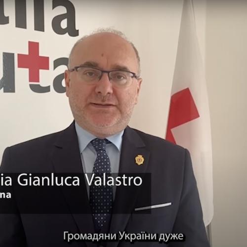 Reconstruction of Ukraine - Інтерв'ю з президентом Італійського Червоного Хреста Валастро
