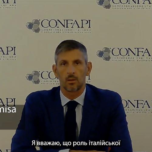 Reconstruction of Ukraine - Intervista Presidente Camisa di Confapi