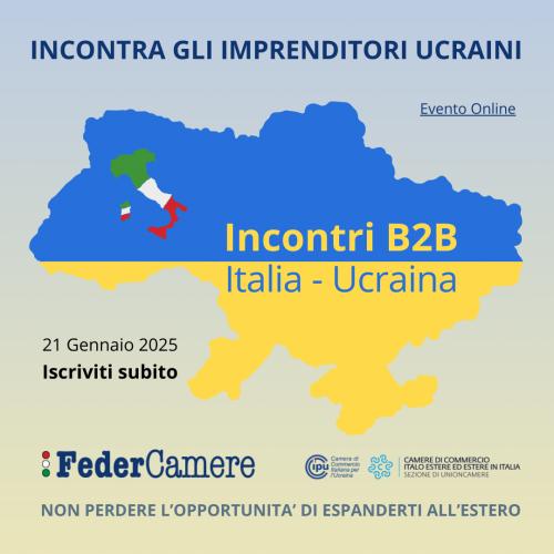 Forum e B2B Italia-Ucraina Online