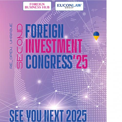 Follow-up First Foreign Investment Congress a Kyiv